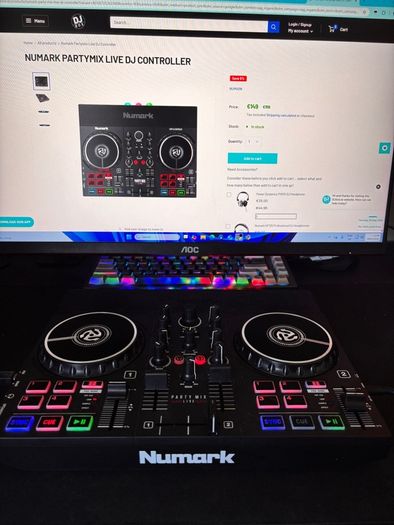 Numark Partymix Live DJ Controller