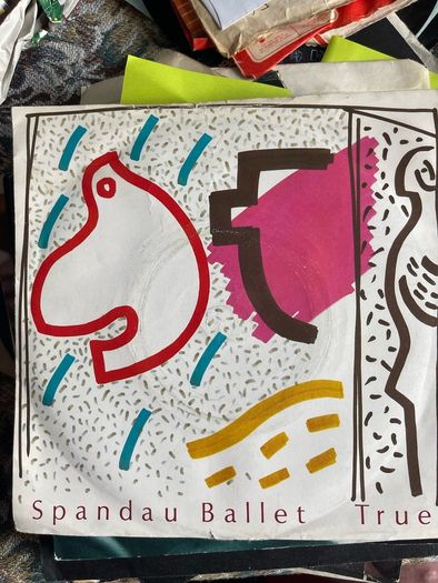 Spandau Ballet. True picture sleeve vinyl record single in vg+ condition