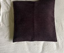 2x brown cushion covers