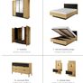 Wardrobe BALTI 223cm LED Image 6