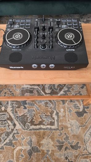 Numark Party Mix Live DJ Controller with Built-in Lights and Speakers