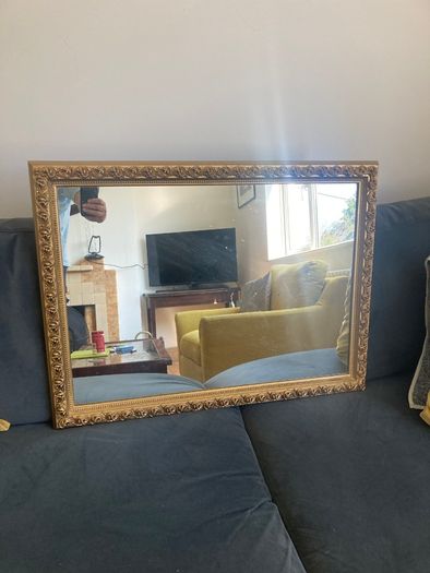Vintage Mirror. - Over-Mantle / Hall Mirror