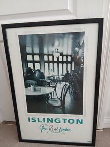 Large Framed Black & White Print
