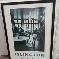 Large Framed Black & White Print