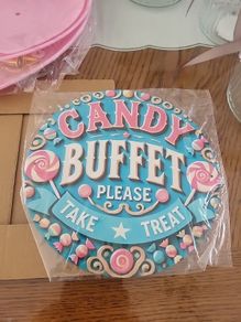 candy buffet items all brand new unused
