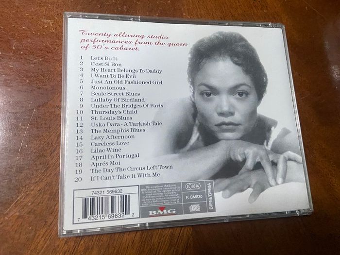 Eartha Kitt My Heart Belongs To Daddy CD