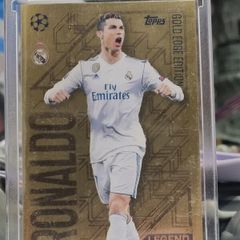 Gold Edge Edition Cristiano Ronaldo Match Attax 2024/2025 Real Madrid 24/25 #GE7