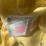 Primark Yellow Linen Blend Wide Leg Jumpsuit - Size 10 Image 6