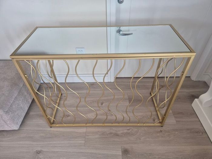 Lovely gold coffee table