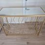 Lovely gold coffee table Image 3