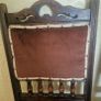 Pair of Vintage Wooden Dining Chairs Image 4