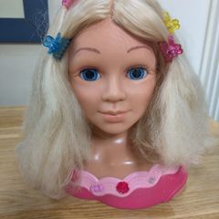 Princess Coralie hair styling doll head
