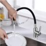 Ibergrif Flex Tap, Flexible Hose - Black Image 5
