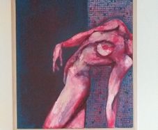 ART "Red Nude" by Patricio Cassinoni