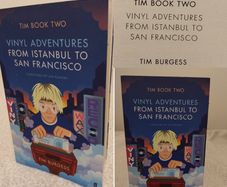 Tim Book Two Vinyl Adventures from Istanbul to San Francisco Tim Burgess