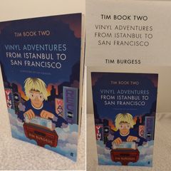Tim Book Two Vinyl Adventures from Istanbul to San Francisco Tim Burgess