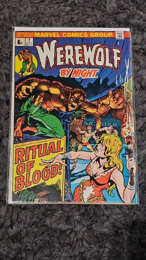 Werewolf by Night Comics Lot