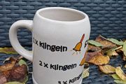 German Stein, Funny Saying