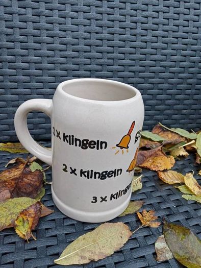 German Stein, Funny Saying