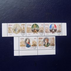 Ireland 1798-1998.Bicentenary of Irish Rebellion.Set of 5 MNH stamps.