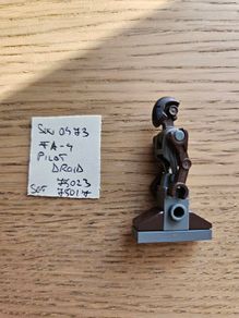 lego sw0473 FA-4 pilot droid, set 75023, 75017