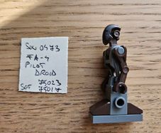 lego sw0473 FA-4 pilot droid, set 75023, 75017