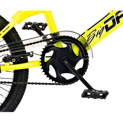 11" Rooster BIG DADDY, 20" Spoked Wheel, Neon Yellow/Black