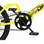 11" Rooster BIG DADDY, 20" Spoked Wheel, Neon Yellow/Black Image 5