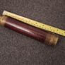 Vintage brass and wood telescope Image 4