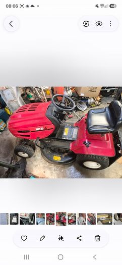Mtd Ride On Mower