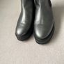 Jose Saenz grey metallic leather boots Size 39 boots Image 4