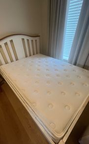 Double bed & mattress