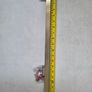 "Roman" Shower T Bar Fitting in antique brass Image 4