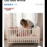 Cot/Toddler Bed with Mattress Image 2