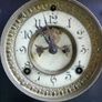 Vintage C19th American Ansonia Mantel Clock Black Marble Clock (works well and keeps time) Image 6