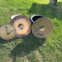 drum cymbal complete volt drum kit intact ready to play