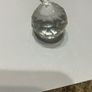 Acrylic lucite Faceted round prism balls Image 3