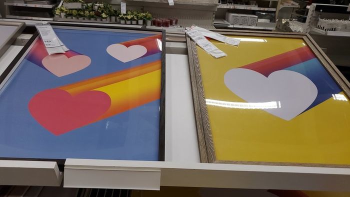 New Ikea  poster heart III