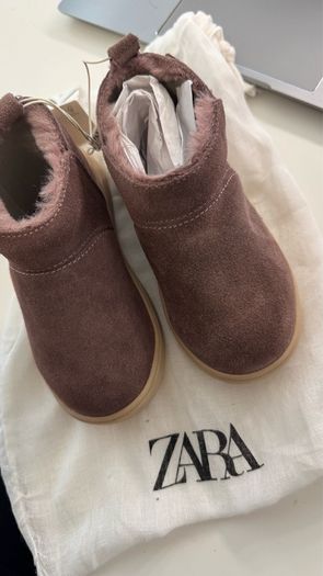 zara girls winter boots size 23 or UK6,5