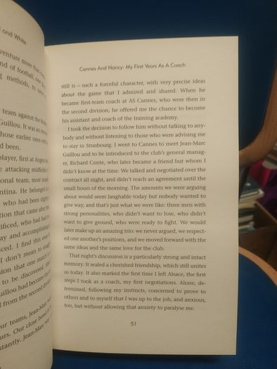 Arsene Wenger autobiography