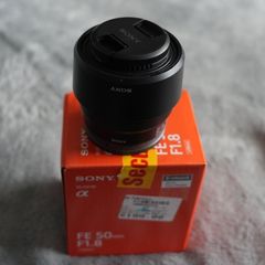Sony FE 50mm f/1.8 Full Frame Lens. Like New, 140euro