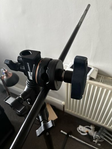 Camera holder tripod, overhead