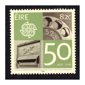 2009 Ireland Europa Stamp The 50th Anniversary of CEPT Commemorative Stamp Mint Never Hinged (MNH)