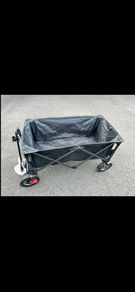Foldable camping cart
