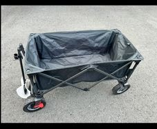 Foldable camping cart