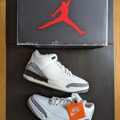 Jordan 3 White Cement Reimagined UK 10.5 DS pair