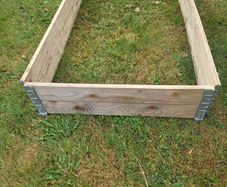 Wooden Raised Bed Planters. 2 Sizes Available