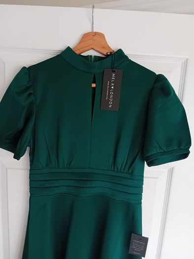 royal green dress brand new