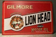 Gilmore Tin metal sign