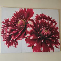 Red Flower Wall Art